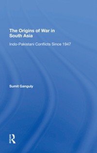 Cover Origins Of War In South Asia