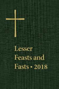 Cover Lesser Feasts and Fasts 2018