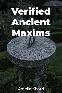 Cover Verified Ancient Maxims