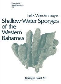 Cover Shallow-water sponges of the western Bahamas