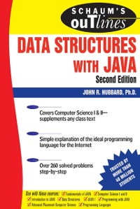 Cover Schaum's Outline of Data Structures with Java, Second Edition