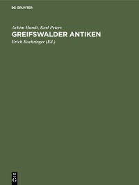 Cover Greifswalder Antiken