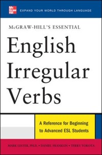 Cover McGraw-Hill's Essential English Irregular Verbs