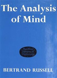 Cover The Analysis of Mind