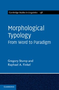 Cover Morphological Typology