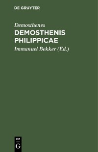 Cover Demosthenis Philippicae