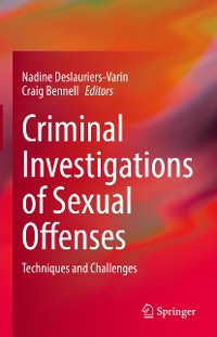 Cover Criminal Investigations of Sexual Offenses