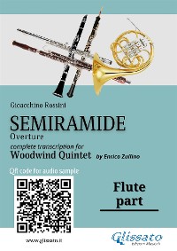 Cover Flute part of "Semiramide" overture for Woodwind Quintet
