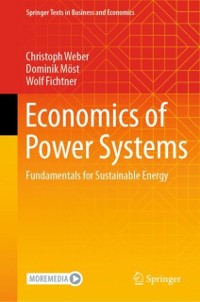 Cover Economics of Power Systems