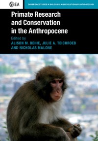 Cover Primate Research and Conservation in the Anthropocene