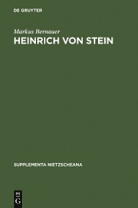 Cover Heinrich von Stein