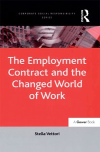 Cover The Employment Contract and the Changed World of Work