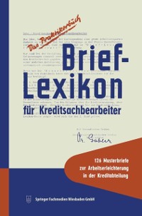 Cover Brief-Lexikon für Kreditsachbearbeiter