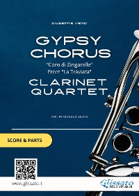 Cover Clarinet Quartet "Gypsy Chorus" Score & Parts