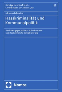 Cover Hasskriminalität und Kommunalpolitik