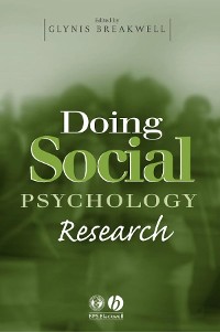 Cover Doing Social Psychology Research