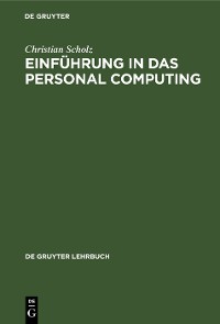 Cover Einführung in das Personal Computing