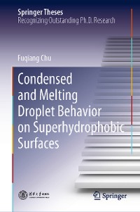 Cover Condensed and Melting Droplet Behavior on Superhydrophobic Surfaces