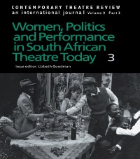 Cover Women, Politics and Performance in South African Theatre Today