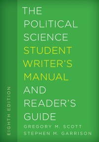 Cover Political Science Student Writer's Manual and Reader's Guide