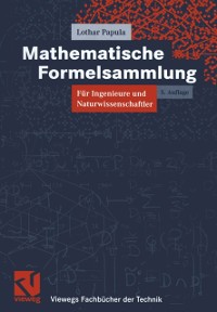 Cover Mathematische Formelsammlung für Ingenieure und Naturwissenschaftler