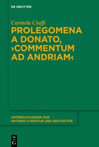 Cover Prolegomena a Donato, "Commentum ad Andriam"
