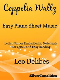 Cover Coppelia Waltz Easy Piano Sheet Music