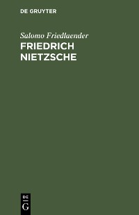 Cover Friedrich Nietzsche