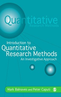 Cover Introduction to Quantitative Research Methods