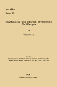 Cover Rhythmische und schwach rhythmische Abbildungen