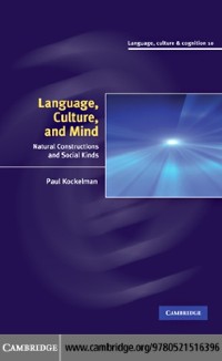Cover Language, Culture, and Mind