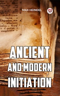 Cover Ancient And Modern Initiation