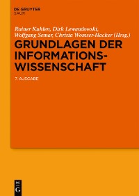 Cover Grundlagen der Informationswissenschaft