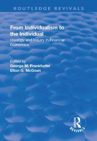 Cover From Individualism to the Individual