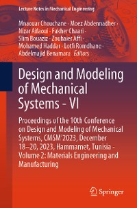 Cover Design and Modeling of Mechanical Systems - VI