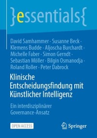 Cover Klinische Entscheidungsfindung mit Künstlicher Intelligenz