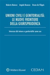Cover Unioni civili e genitorialità: le nuove frontiere della giurisprudenza