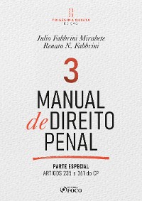 Cover MANUAL DE DIREITO PENAL - VOLUME 3