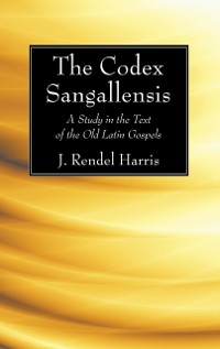 Cover Codex Sangallensis