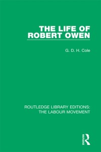 Cover Life of Robert Owen