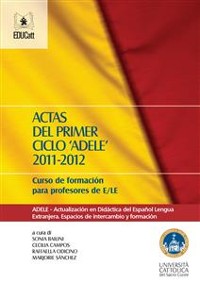 Cover Actas del primer ciclo ADELE 2011-2012