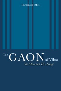 Cover The Gaon of Vilna