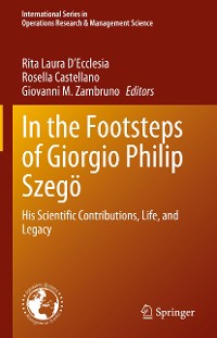 Cover In the Footsteps of Giorgio Philip Szegö