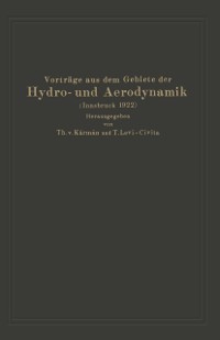 Cover Vorträge aus dem Gebiete der Hydro- und Aerodynamik (Innsbruck 1922)