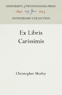Cover Ex Libris Carissimis