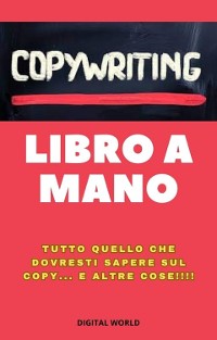 Cover Copywriting - libro a mano