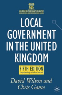 Cover Local Government in the United Kingdom