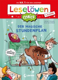 Cover Leselöwen Comics 1. Klasse - Der magische Stundenplan