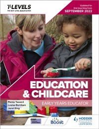 Cover Education and Childcare T Level: Early Years Educator: Updated for first teaching from September 2022
