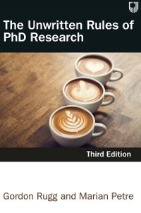 Cover Unwritten Rules of PhD Research 3e